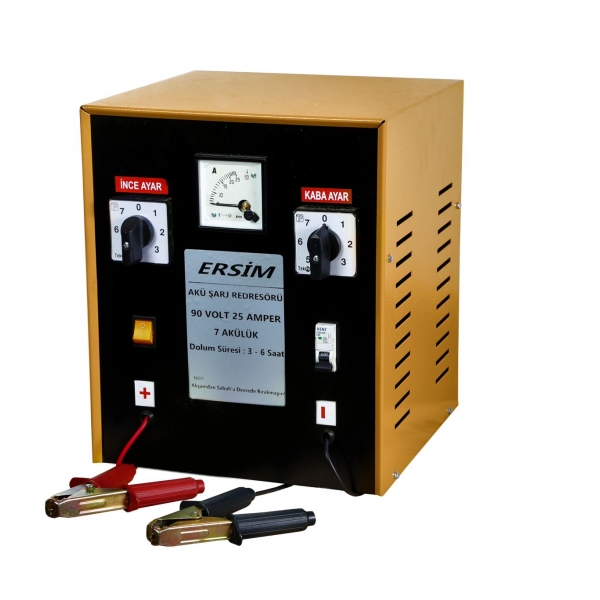 ERSIM 90 VOLT 25 AMPER 7 AKÜLÜK AKÜ ŞARJ REDRESÖRÜ
